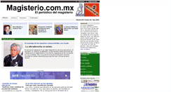 Desktop Screenshot of magisterio.com.mx